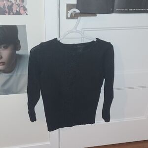 Black Knit Sweater